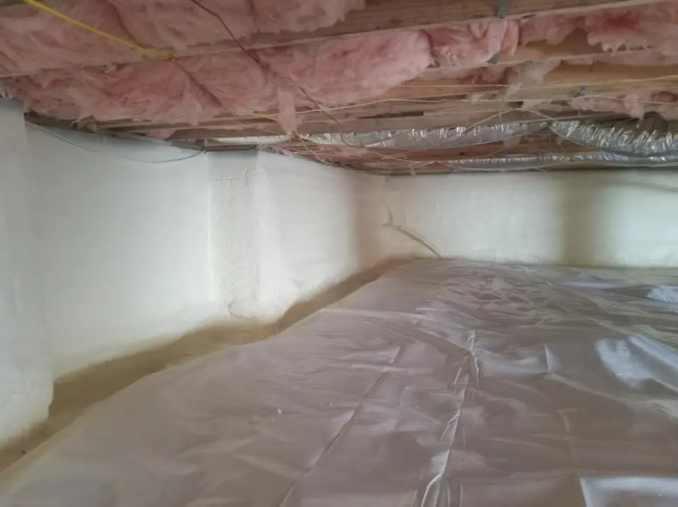 Crawl space encapsulation with closed-cell spray foam for Metal Roof Coating in Horizon City
